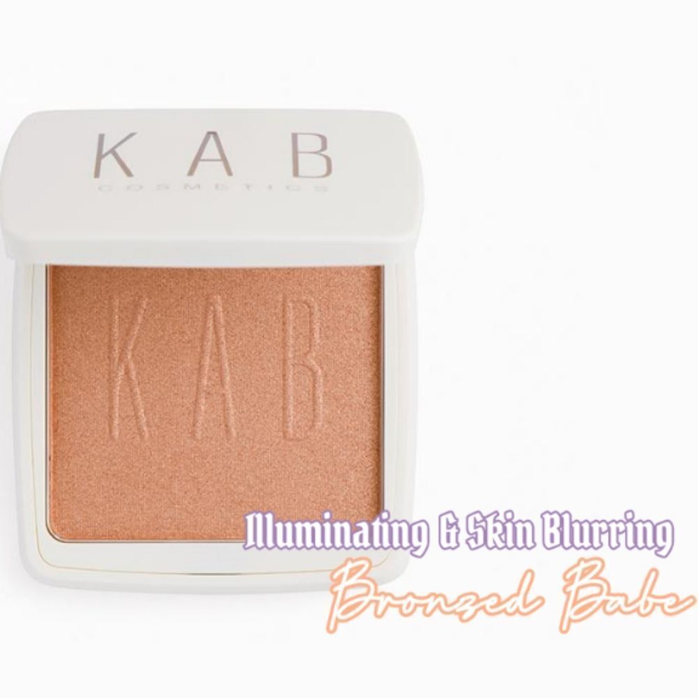 KAB Cosmetics Illuminating and Blurring Bronzing Powder- Bronzed Babe